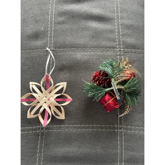 Christmas ornaments- one for Christmas tree, the other can be clipped on - Picture 2 of 2